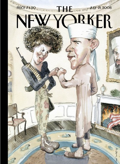 7.21.08 Blitt Obama.indd New Yorker Cover